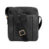 Aiden Mini Zip Top Leather Messenger Bag from Hidesign at Moosestrum.com