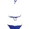 Belle Triangle Bikini in Blue from Regina's Desire at Moosestrum.com