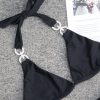 Crystal Ring Bikini with Tie Sides from Moosestrum at Moosestrum.com