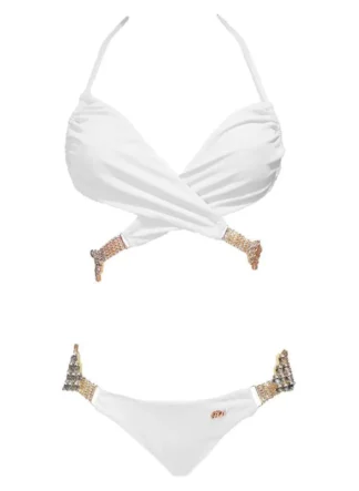 Gina Impressive Bikini in White from Regina's Desire at Moosestrum.com