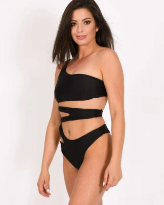 Lena Seductive Swimsuit in Black from Regina's Desire at Moosestrum.com