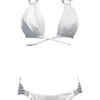 Nicole Halter Bikini in White from Regina's Desire at Moosestrum.com