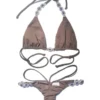 Shanel Triangle Bikini in Brown from Regina's Desire at Moosestrum.com