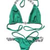 Shanel Triangle Bikini in Green from Regina's Desire at Moosestrum.com