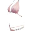 Shanel Triangle Bikini in Powder Pink from Regina's Desire at Moosestrum.com