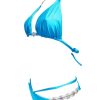Shanel Triangle Tango Bikini in Turquoise from Regina's Desire at Moosestrum.com