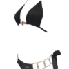 Tessa Triangle Bikini in Black from Regina's Desire at Moosestrum.com