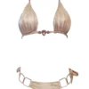 Tessa Triangle Bikini in Gold from Regina's Desire at Moosestrum.com