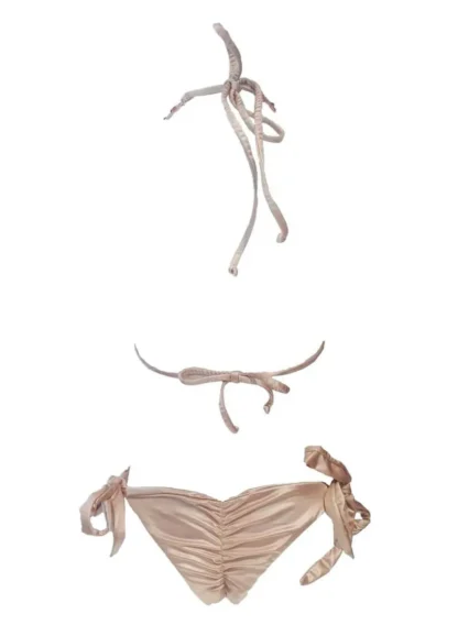 Tessa Triangle Bikini in Gold from Regina's Desire at Moosestrum.com