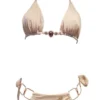 Tessa Triangle Bikini in Nude from Regina's Desire at Moosestrum.com