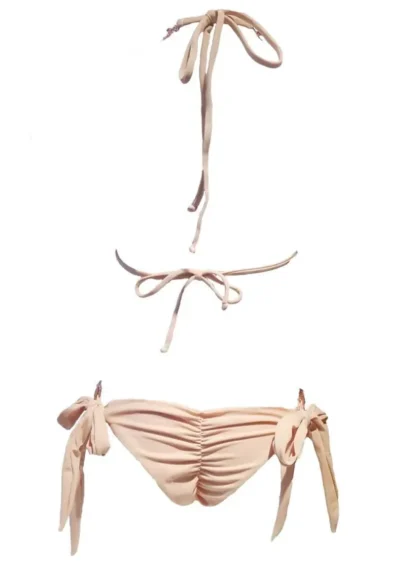 Tessa Triangle Bikini in Nude from Regina's Desire at Moosestrum.com