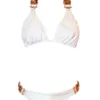 Tina Halter Bikini in White from Regina's Desire at Moosestrum.com