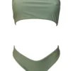 Zoey Bandeau Top & Classic Bottom in Khaki from Regina's Desire at Moosestrum.com