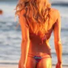 Maui Sunset Strappy Thong Bikini from Freshkini at Moosestrum.com