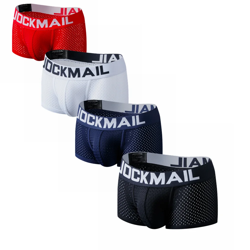 JOCKMAIL JM442 Mesh Full Boxers